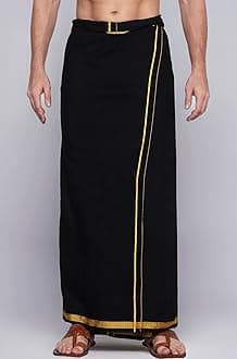 Gowri Tex Men's Cotton Colorful Lungi in Size 2 Mtrs Single Lungi- Pack Of 1