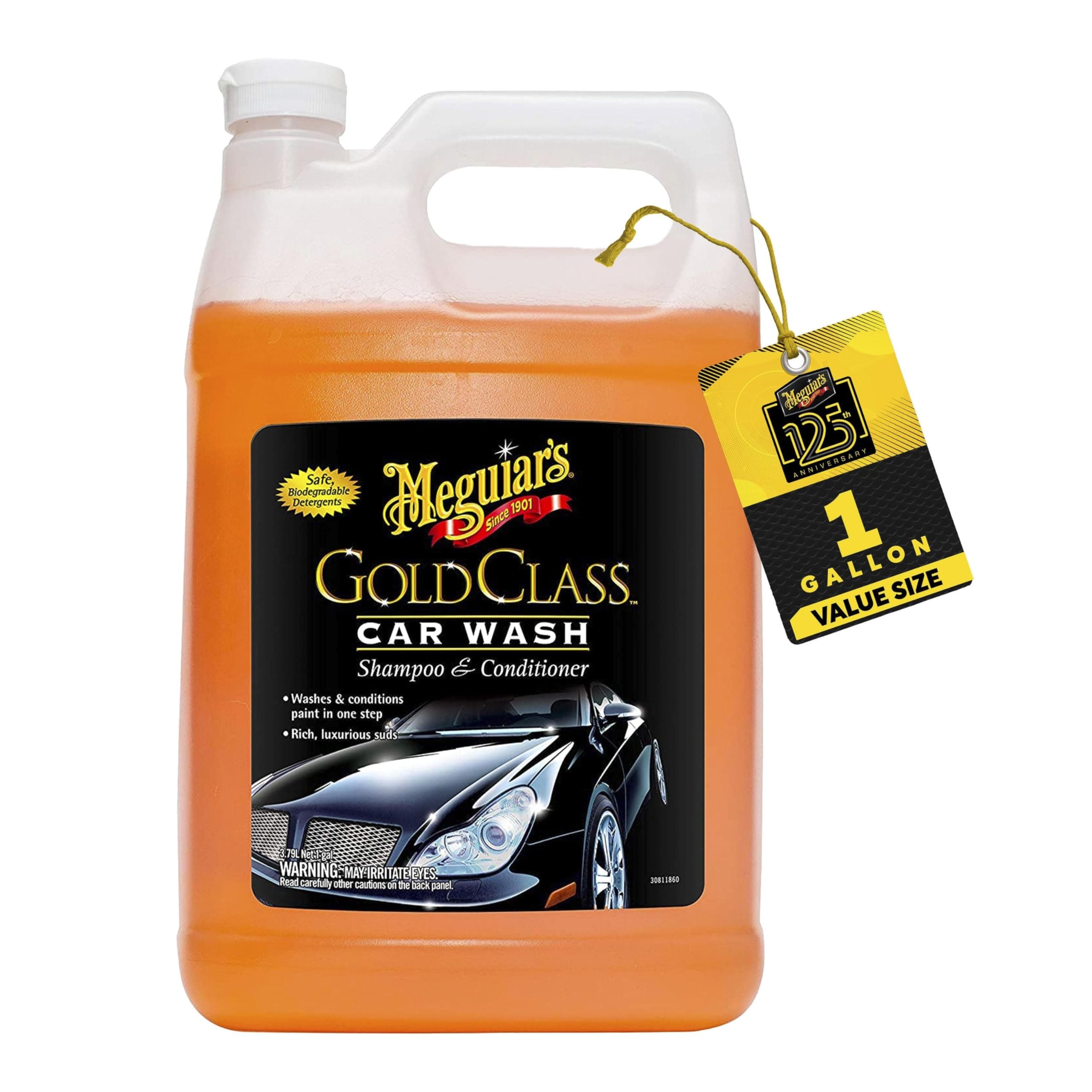 Meguiar's Gold Class Car Wash, 128 fl.oz, 1-Pack
