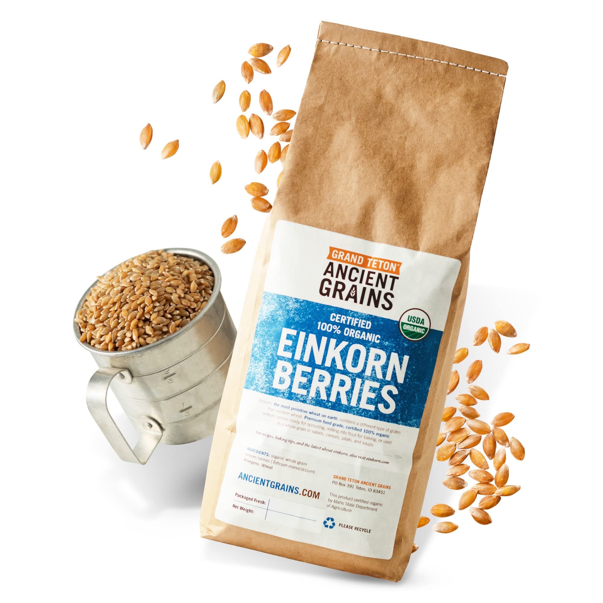 Grand Teton Organic Einkorn Berries - 5 lbs