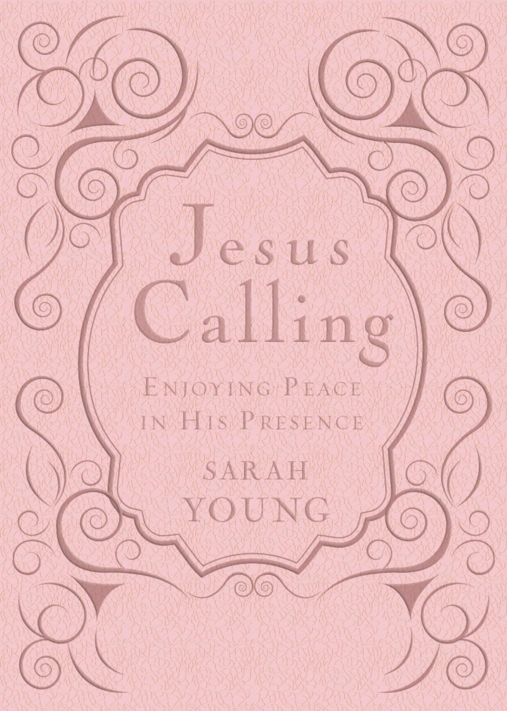 Jesus Calling, Pink Leathersoft, with Scripture references (Jesus Calling(r))