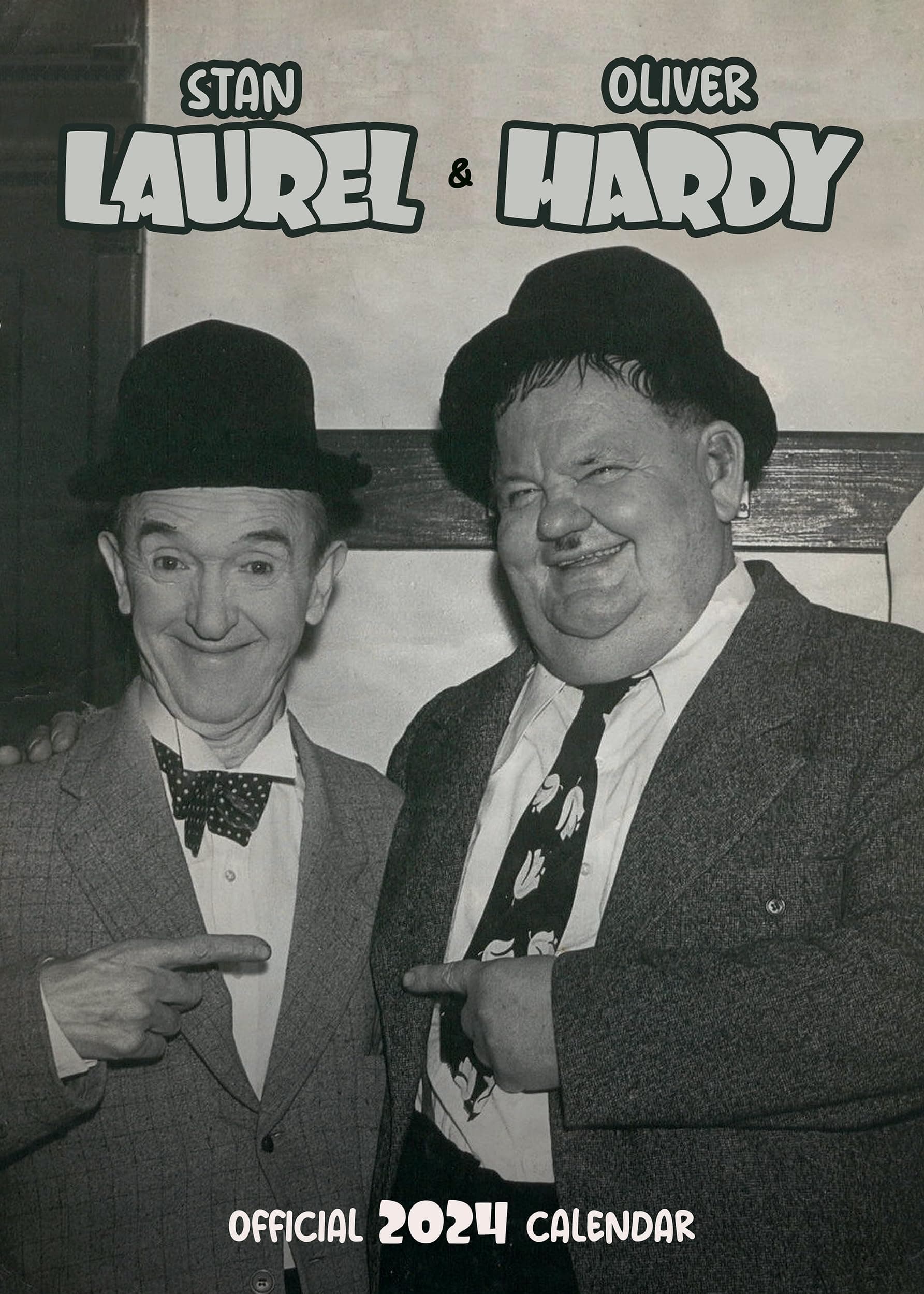 Laurel and Hardy Official 2024 Calendar