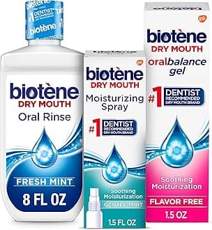 - Biotene Dry Mouth Management Oral Rinse, Dry Mouth Spray and Moisturizing Gel - 1 Kit
