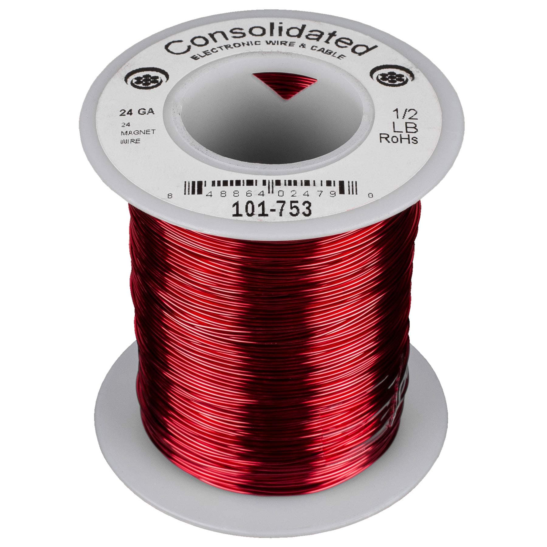 Consolidated 24 AWG Magnet Wire 1/2 lb. 404 ft.