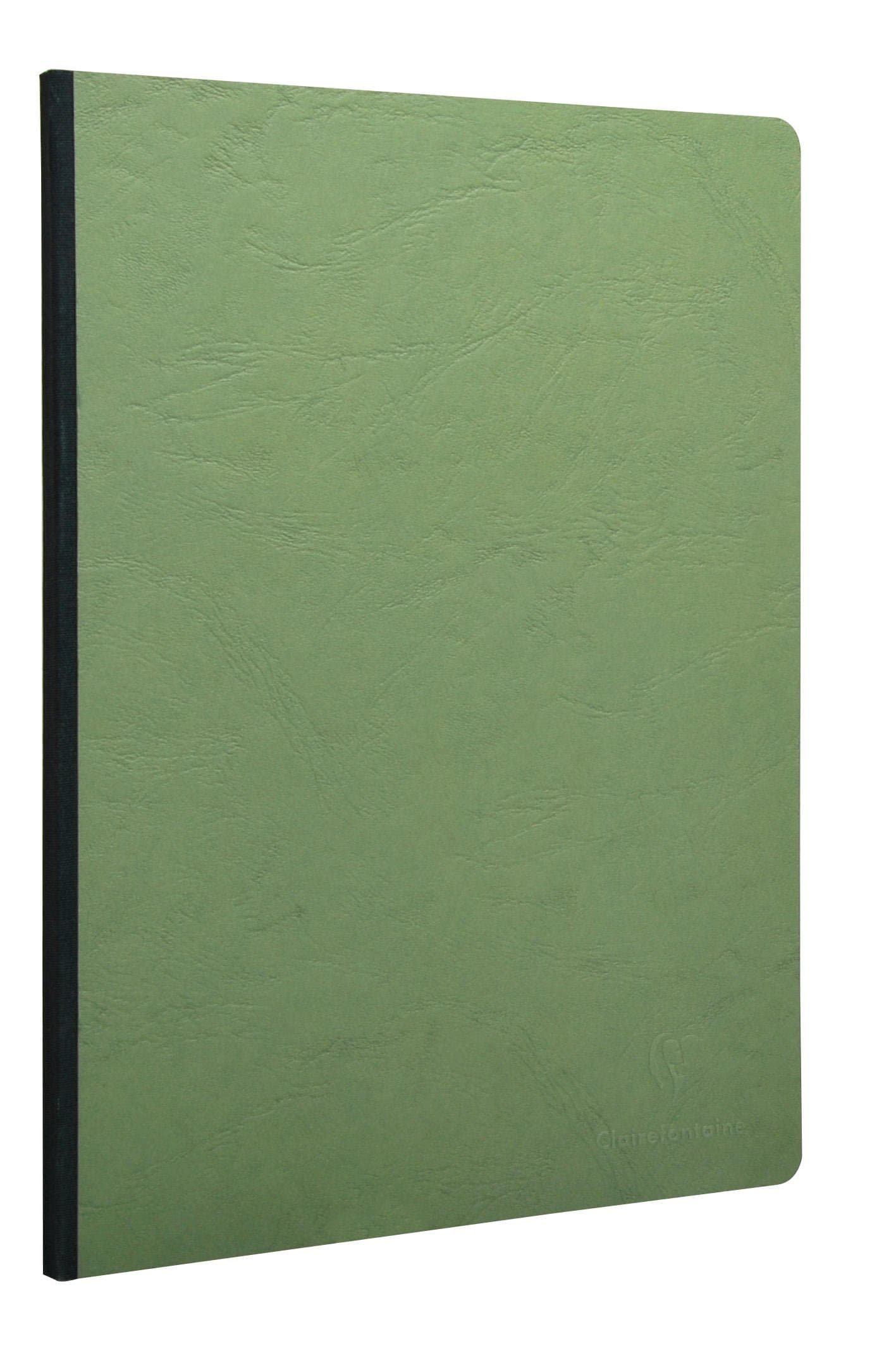 ClairefontaineAge Bag' Clothbound Notebook, A4, Plain, 192 Pages - Green