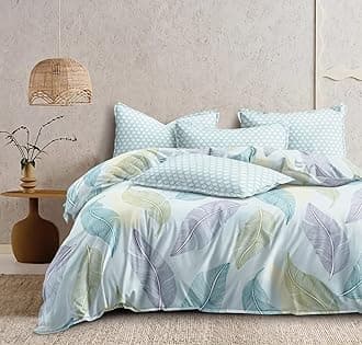 COZY FURNISH Super Soft Brushed Microfiber Cotton 3 Layer Breathable Double Dohar Lightweight Bed Dohar 84X96(Inches) 213X243(CM) Flannel Dohar Throws for Bed