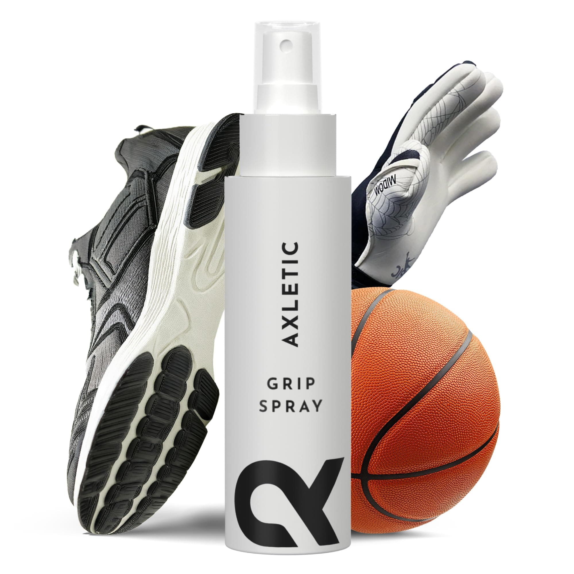 Liquid Chalk Grip Spray for Dry Hands - Clear Grip Enhancer for Climbing, Pole Dance & Weightlifting - Glove Glue for Goalkeepers, Cricketers, Bowlers & Tennis Players - Made in Germany, 100ml