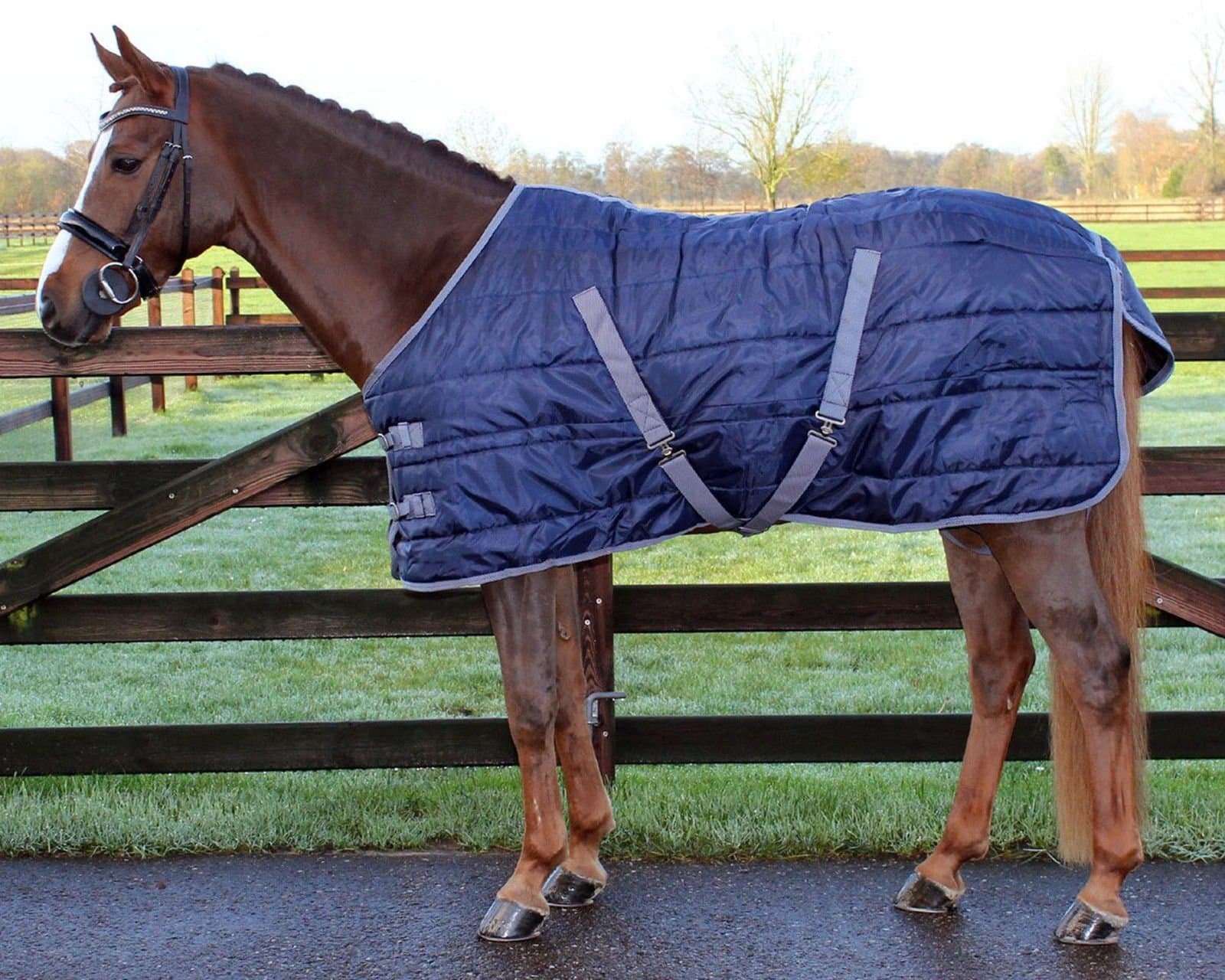 QHP Start Nylon stable rug 150gr - Size 135