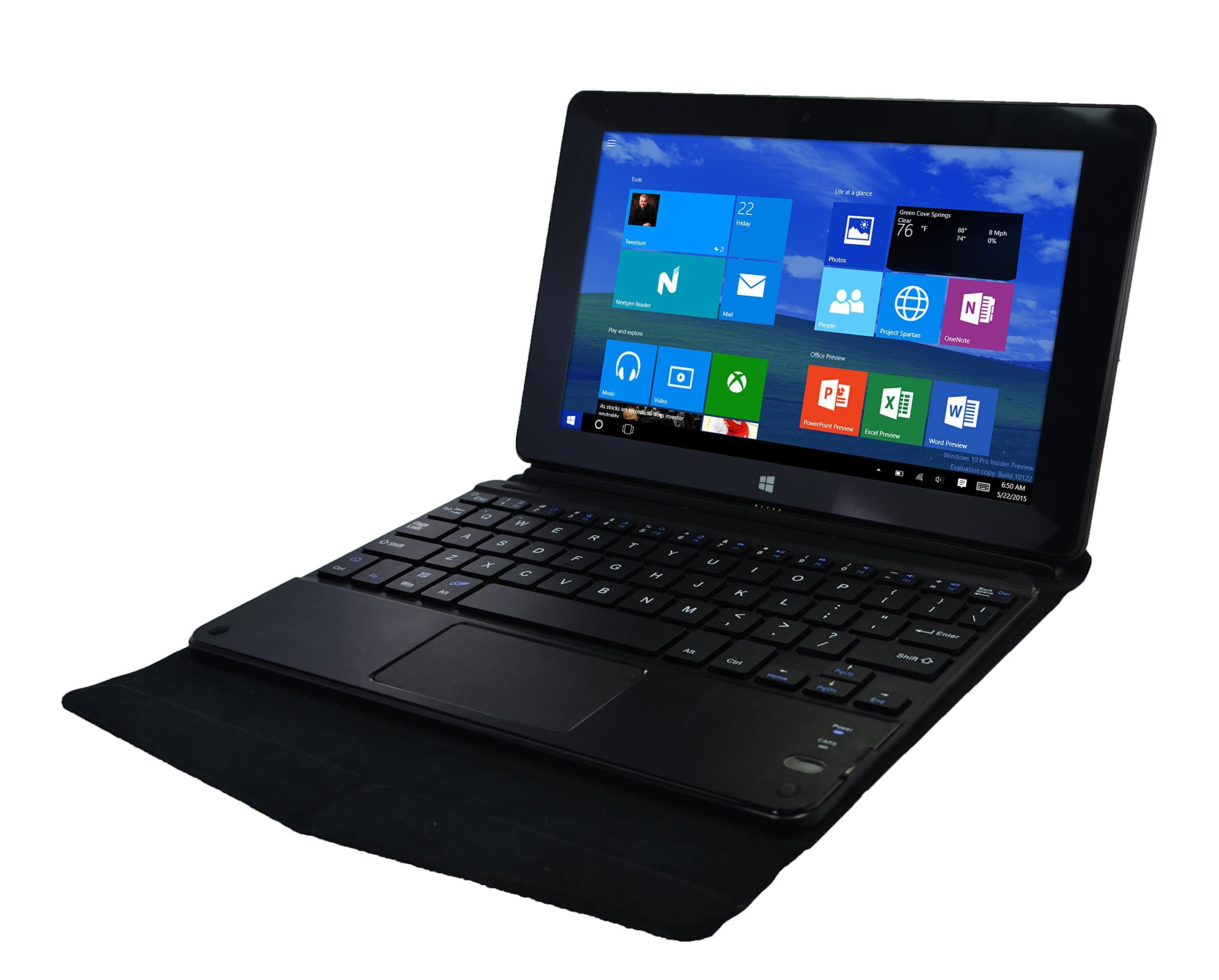 Proscan PLT8990-K (1G-32GB) 8.95" Tablet Windows 10 Intel Processor Keyboard 1GB RAM, 32GB Storage
