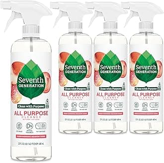 All Purpose Cleaner, Degreasing Formula, Fresh Morning Meadow Scent, 23 oz (Pack of 4)
