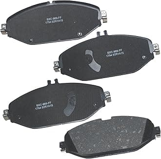 Premium SBC1794 Ceramic Front Brake Pads for Mercedes-Benz C300 2023-2015, E200 2020-2016, E250 2019-2018