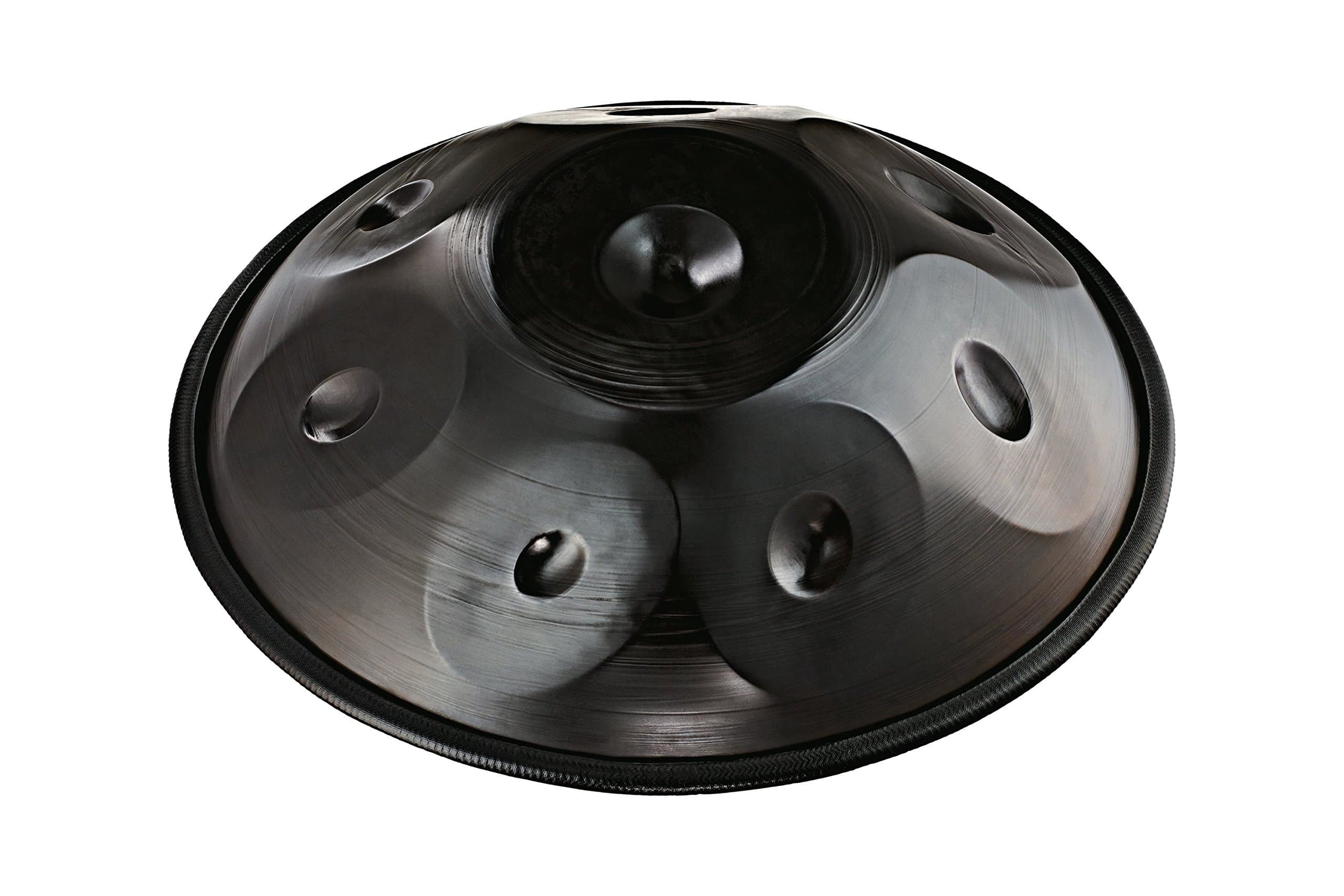 Handpan Drum with Soft, Pure Melodic Tones for Meditation, ASMR, Sound Therapy and Yoga — MADE IN COLOMBIA — Hand Hammered Steel, 2-YEAR WARRANTY