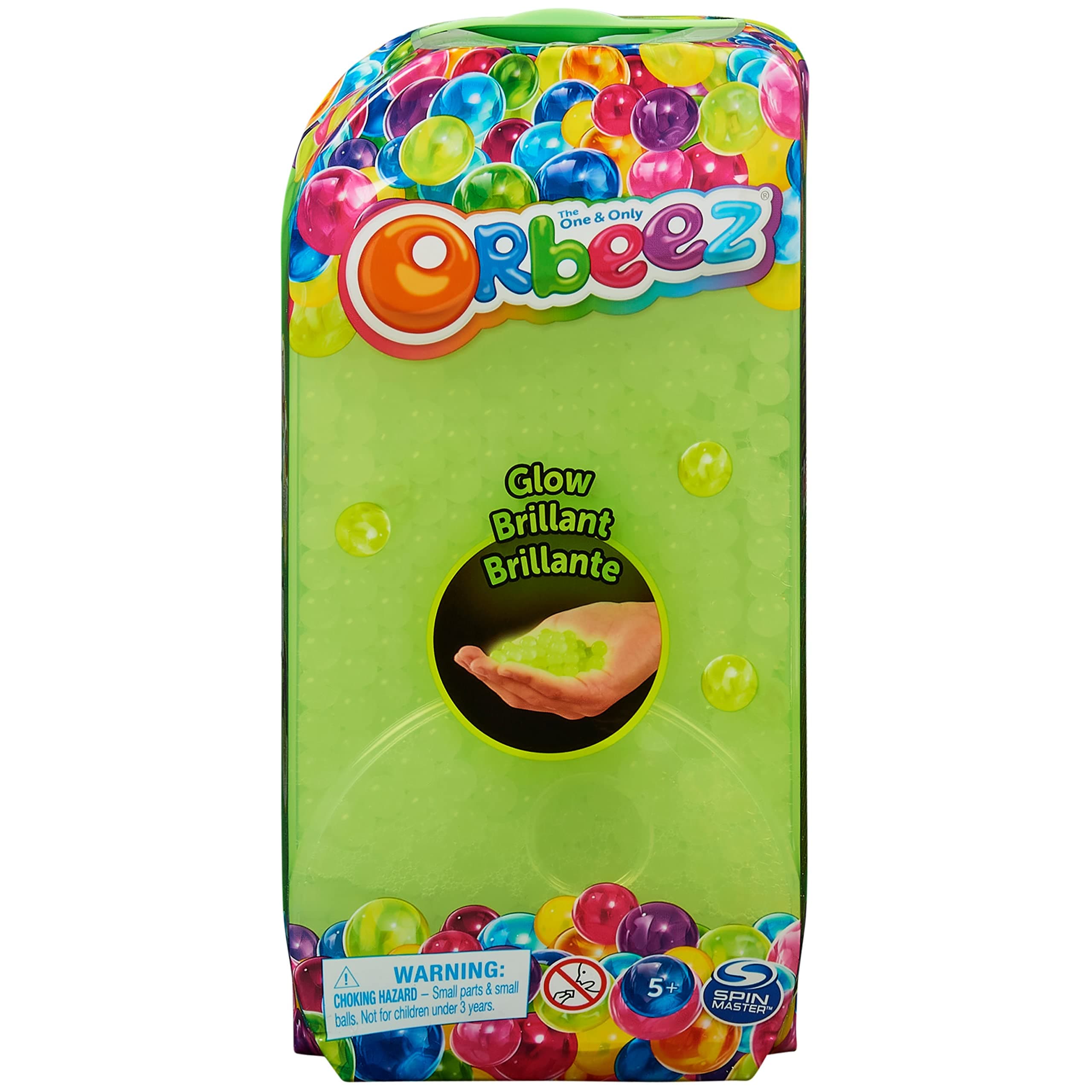 Orbeez, The One and Only, Glow in the Dark Feature Pack with 1200 Non-Toxic Water Beads, Sensory Toy for Kids Aged 5 and up
