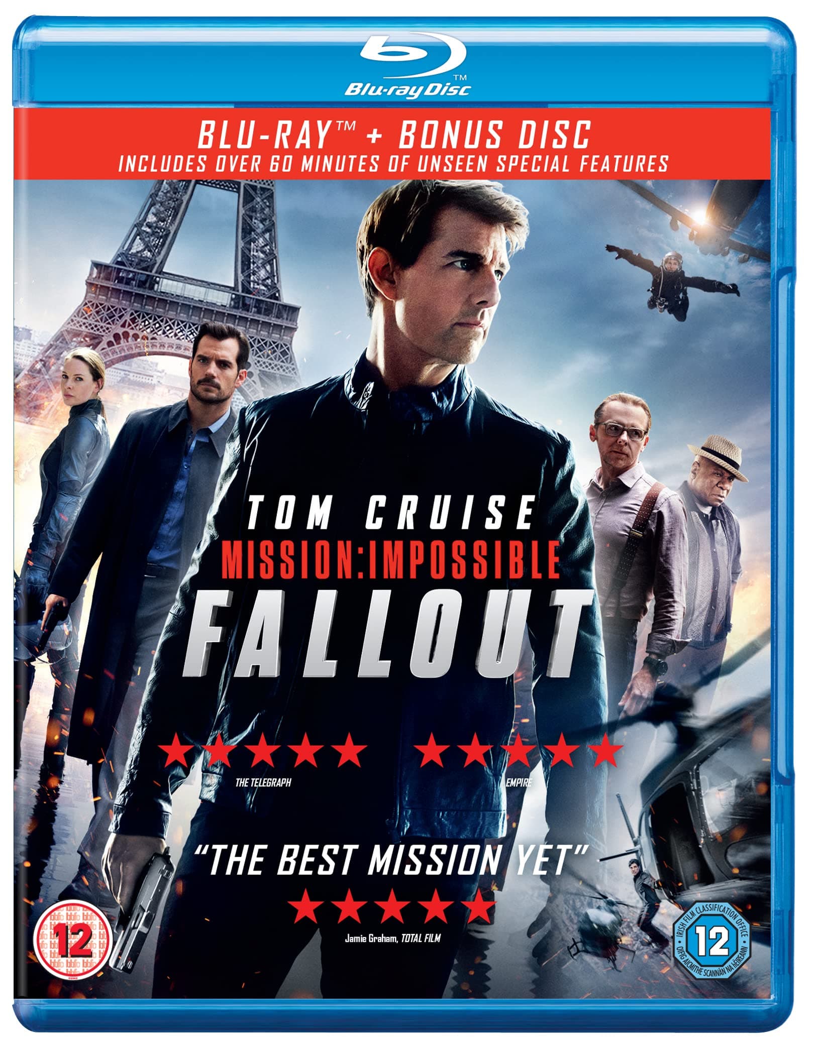 Mission: Impossible - Fallout (Blu-ray + Bonus Disc) [2018] [Region Free]