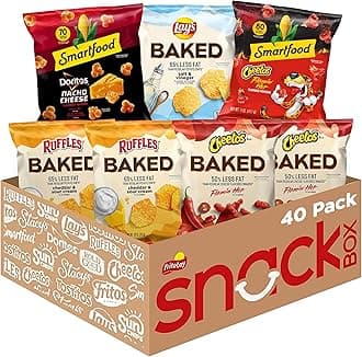 Frito-Lay Baked & Popped Bold Variety Pack (Pack of 40)