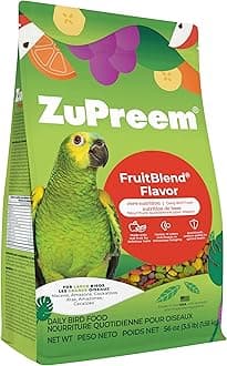 ZuPreem Fruit Blend Diet for Large Birds, 3.5-Pound