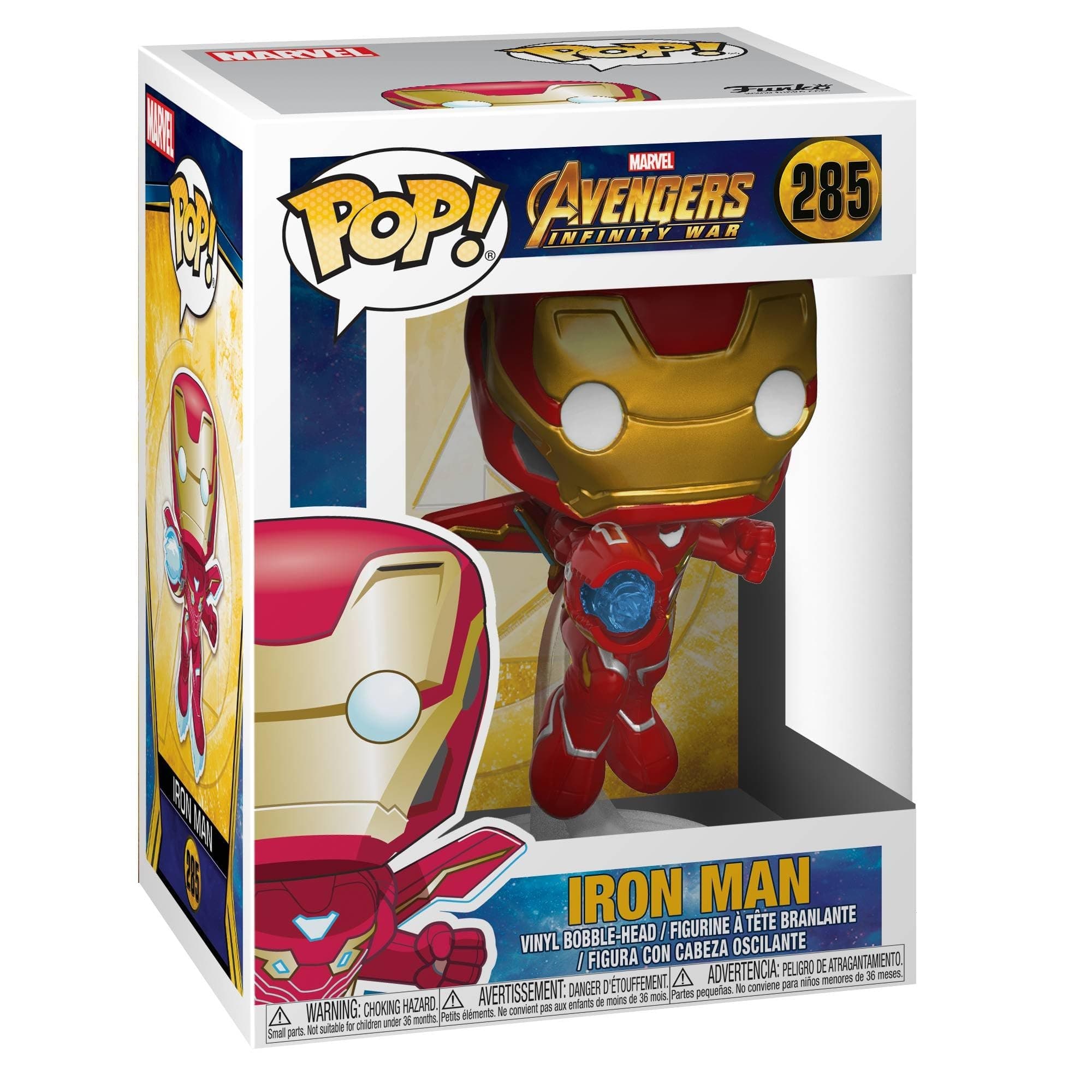 Funko POP! Marvel: Avengers Infinity War - Iron Man - Collectable Vinyl Figure - Gift Idea - Official Merchandise - Toys for Kids & Adults - Movies Fans - Model Figure for Collectors and Display