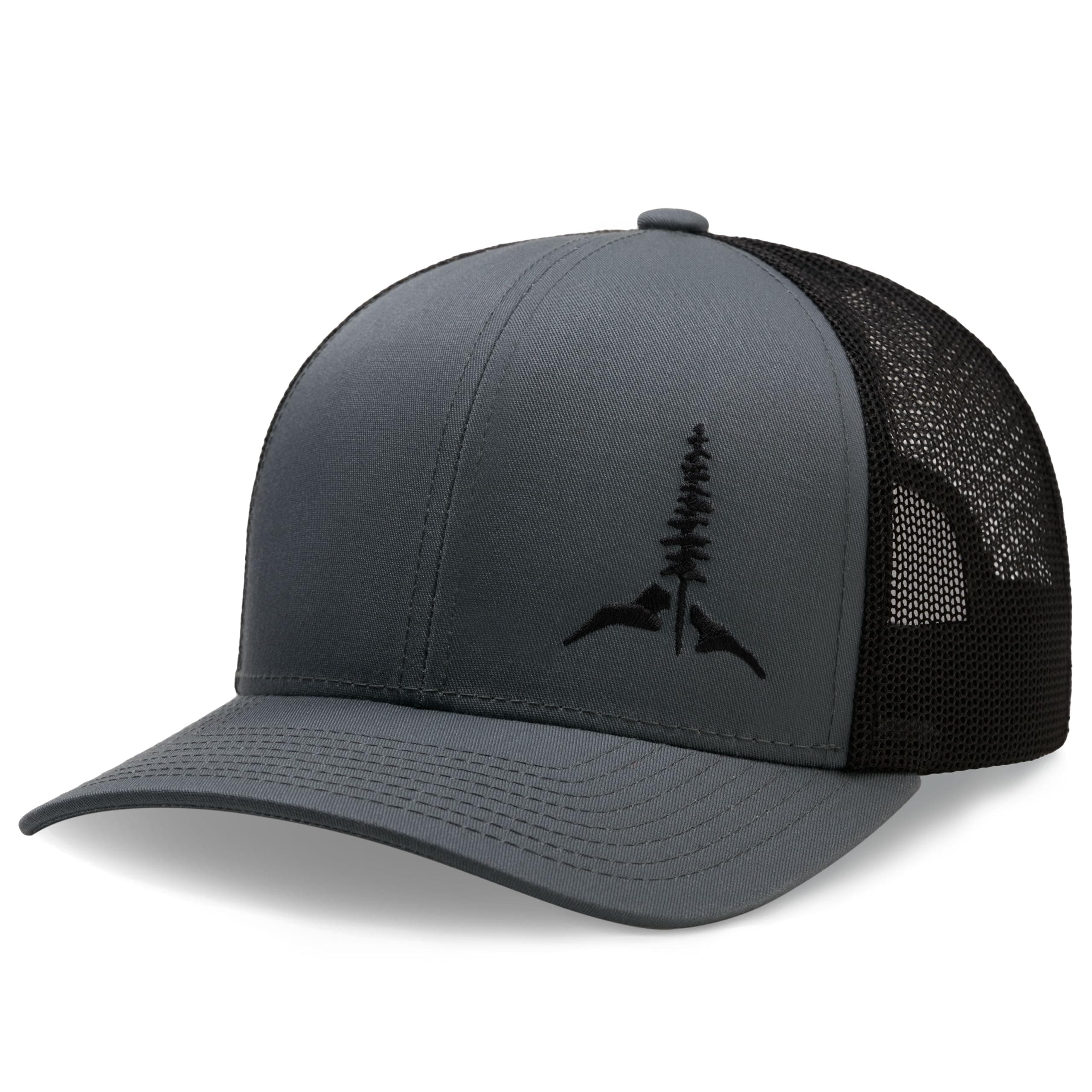 LARIX Trucker Hat, Tamarack Mountain, No Sweat Hat Liner Bundle