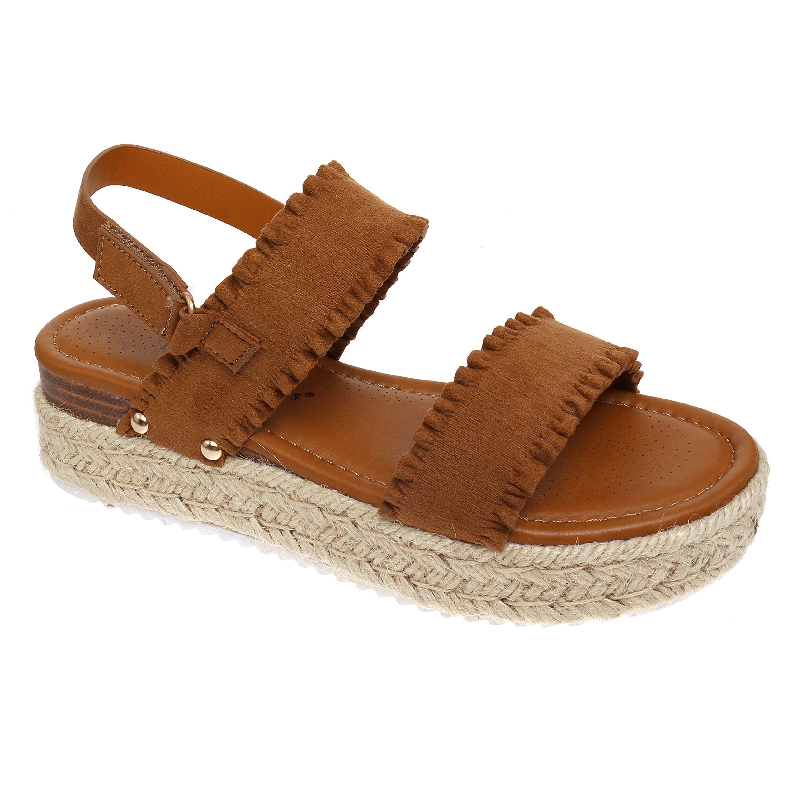 Pierre DumasWomen's Magic-9 Platform Espadrille Sandal