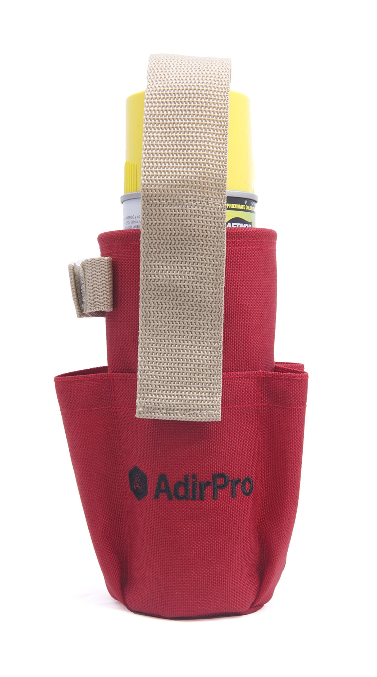 770-01 Spray Can Holster with Pockets, Belt Loop & Belt Clip