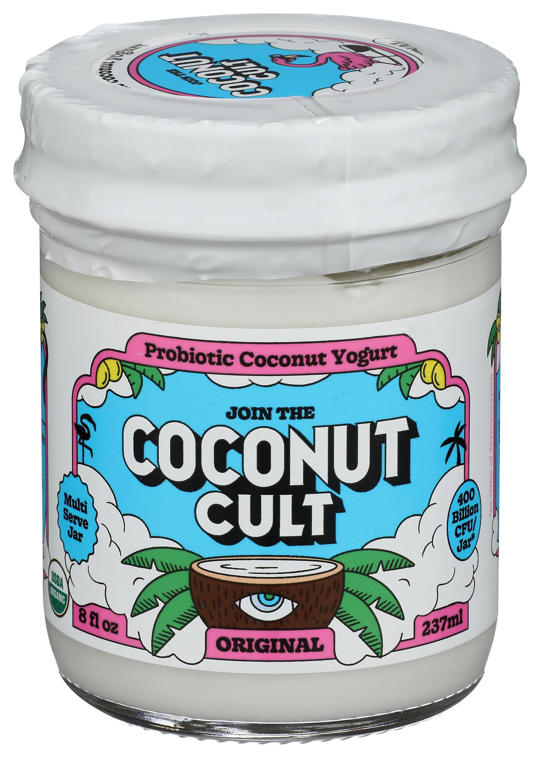 The Coconut Cult, Yogurt Probiotic Coconut Original, 8 Fl Oz