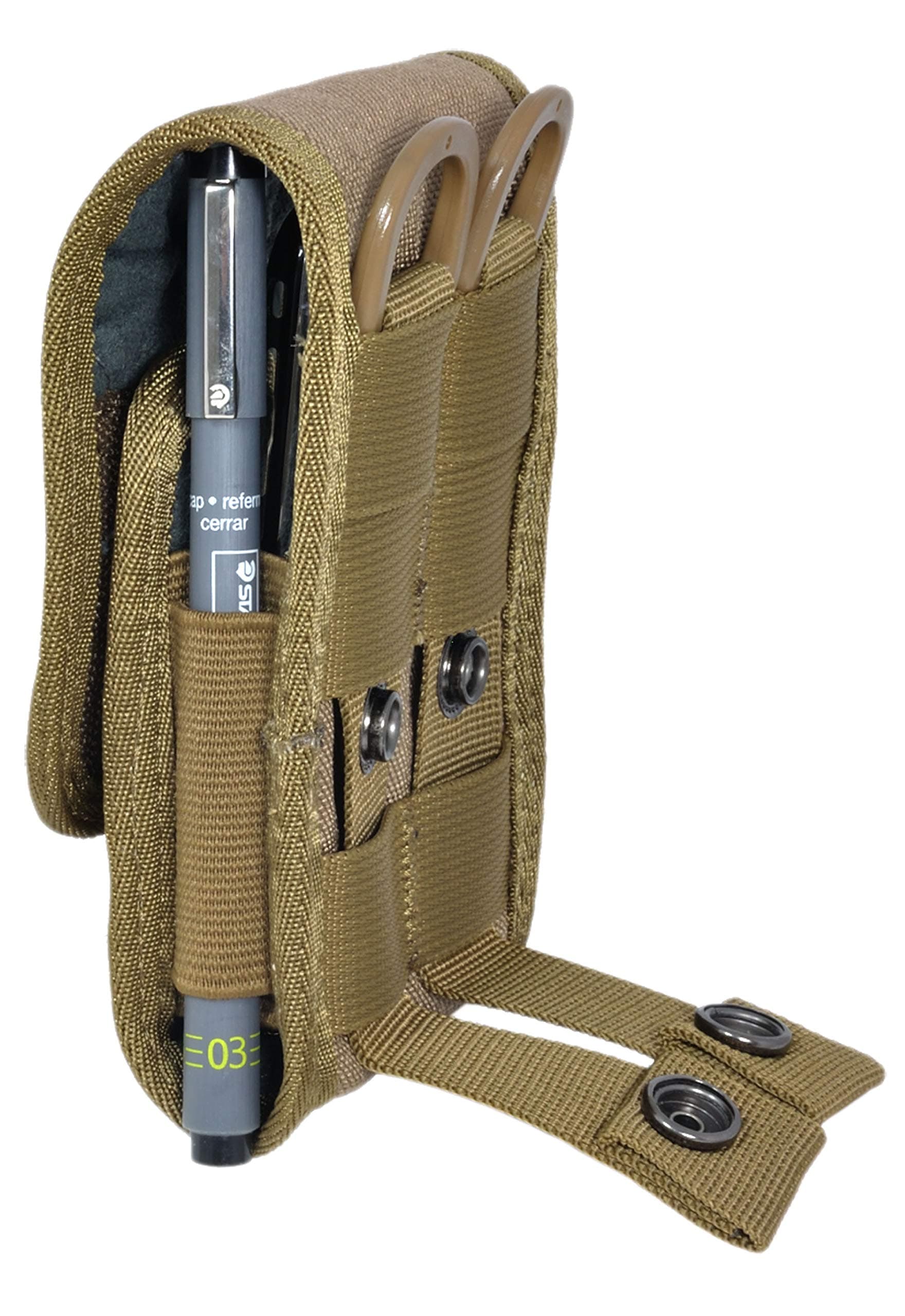 Hazard 4 Big-Koala Smart Phone Pouch with Molle, Black