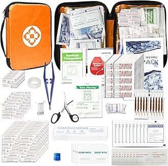 300Piece Portable First Aid Kit Refill Supplies for Car Mini Caming Emergency...