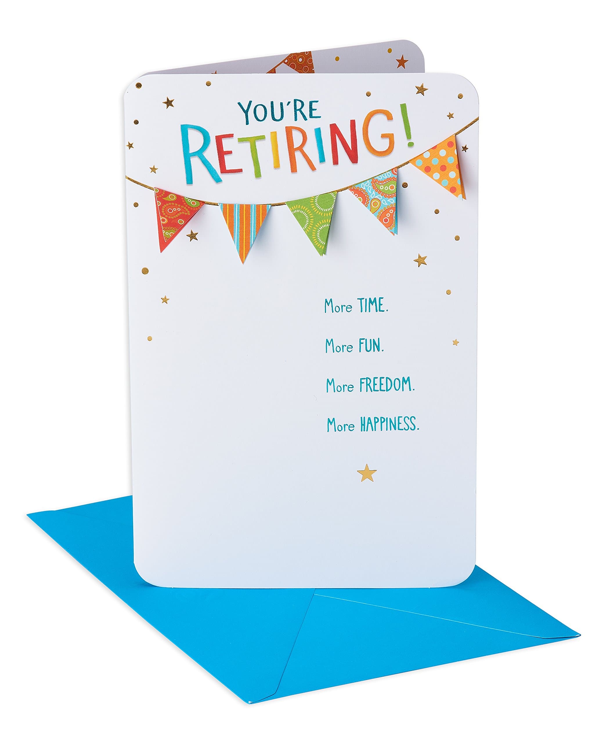 American Greetings Funny Retirement Card (Good things)