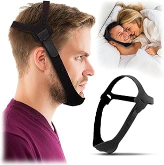 Anti Snoring Chin Strap for Men and Women CPAP Users - Effective Snore Solution for Excessive Snoring