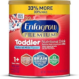 Enfagrow Premium Toddler Milk Nutritional Drink, Enfagrow Toddler Drink, Try Our Brain-Supporting Trio, 32oz Can