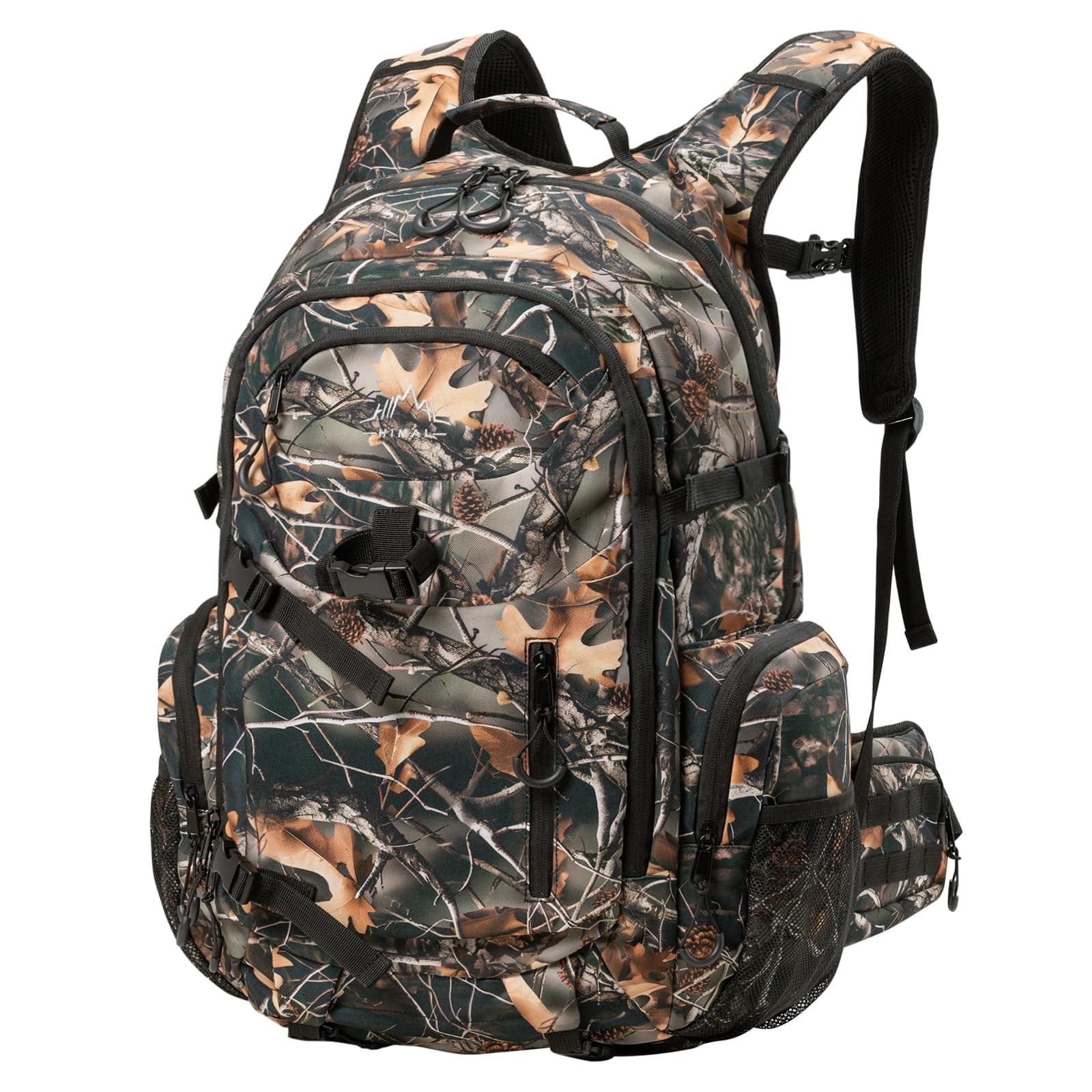 Hunting Backpack for Men, Waterproof Camo Backpacks for Hunt with Rain Cover, Durable Large Capacity Day Pack Hunting Gear Accessories for Men