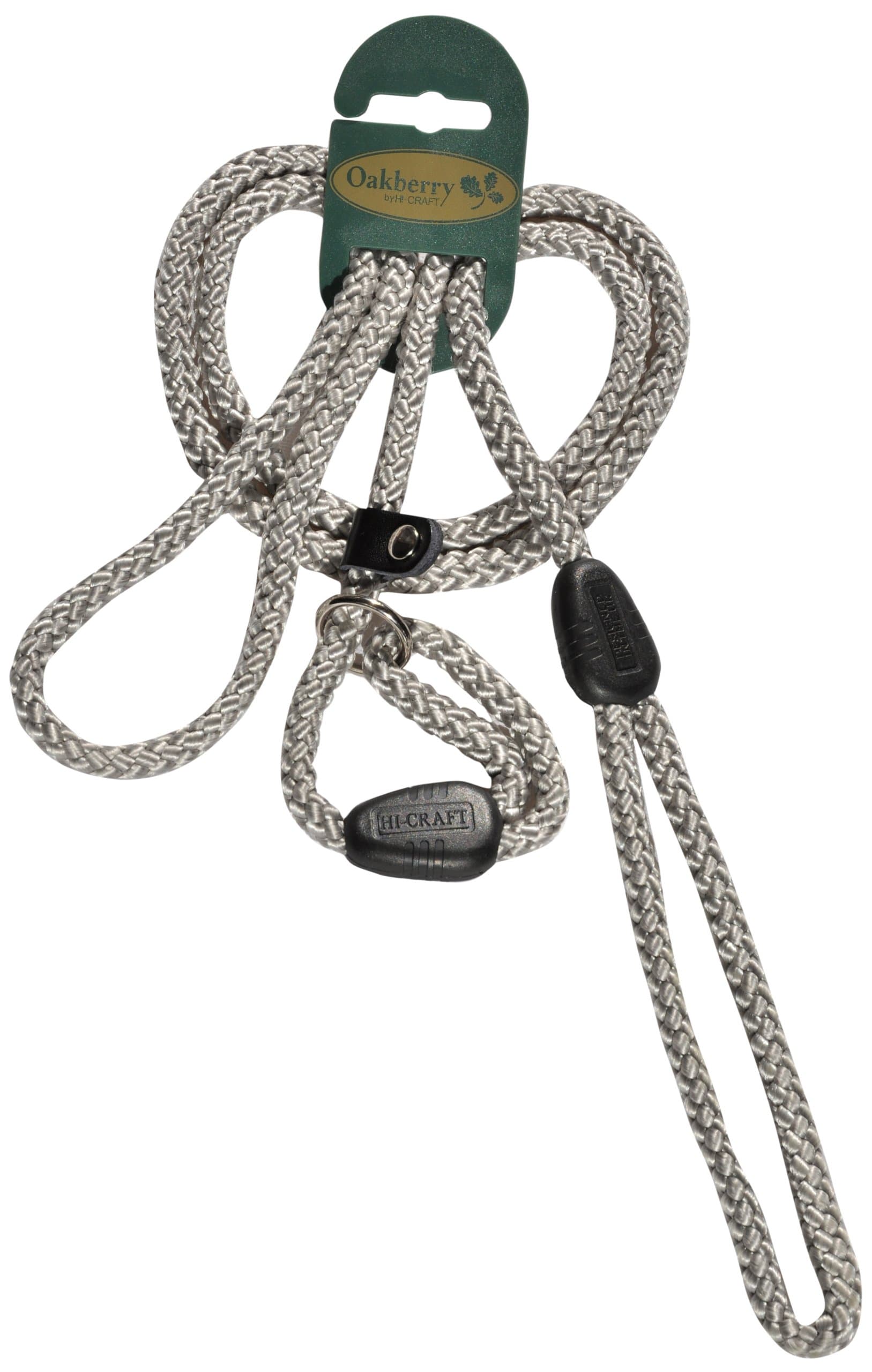 Oakberry Range Colorope Slip Lead, 72-inch, Silver