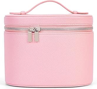 Makeup Bag Travel Toiletry Bag for Women Travel Makeup Bag Cosmetic Bag Vanity Case Organizer Case with Removable Divider