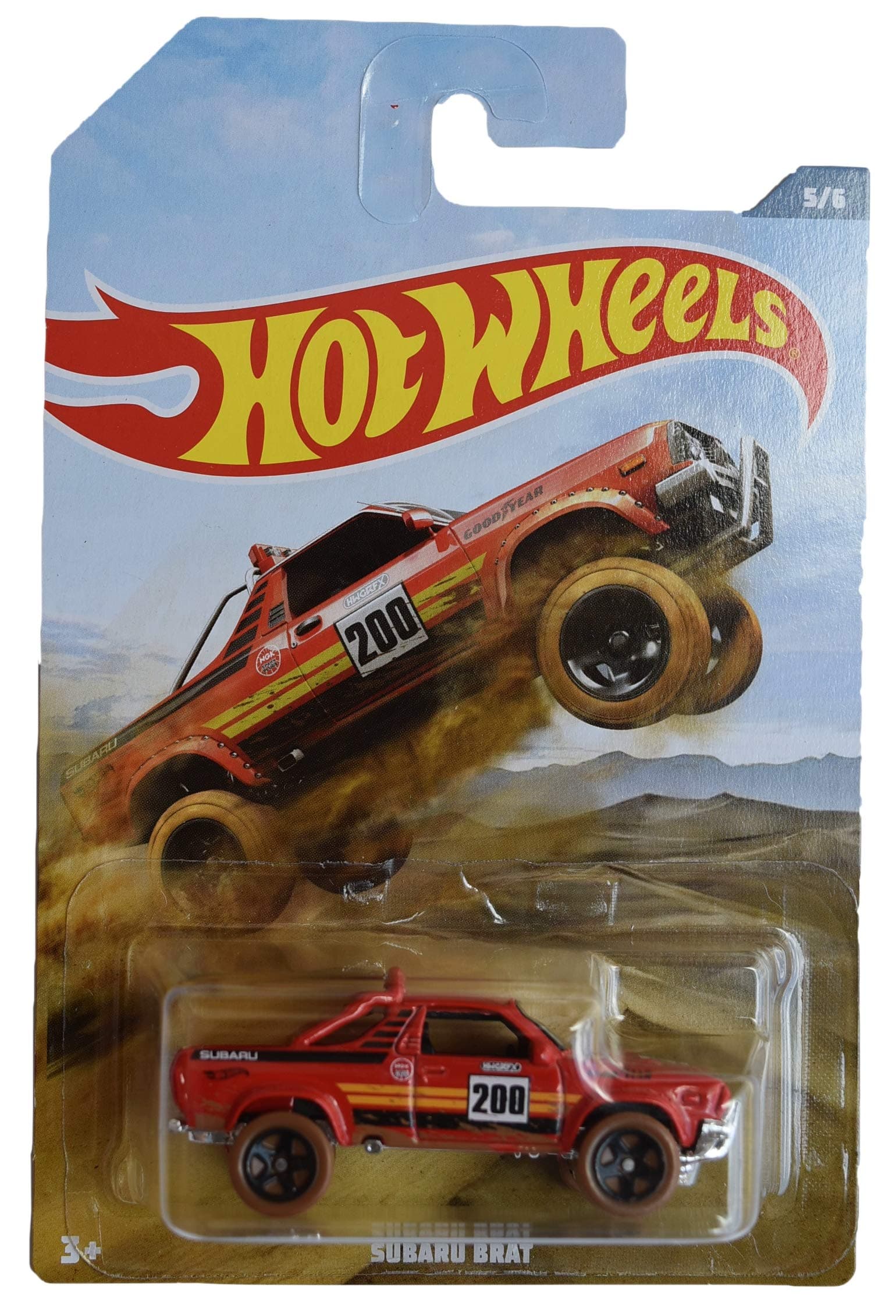 Hot Wheels Subaru Brat 5/6, red ()