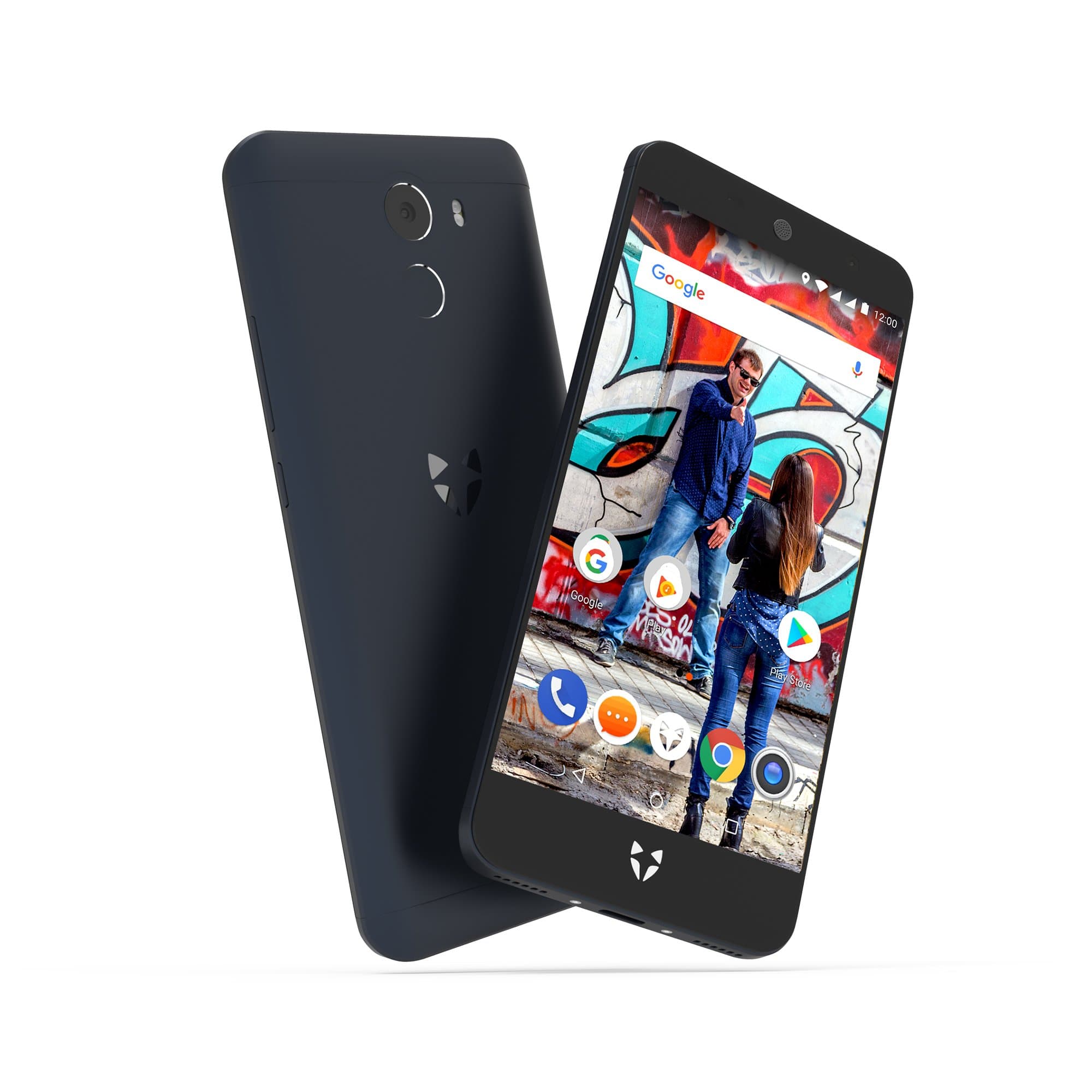 Wileyfox Swift 2 16 GB with 2 GB RAM 5.0 Inch HD (Dual SIM 4G) SIM-Free Smartphone Android Oreo 8.1 - Midnight