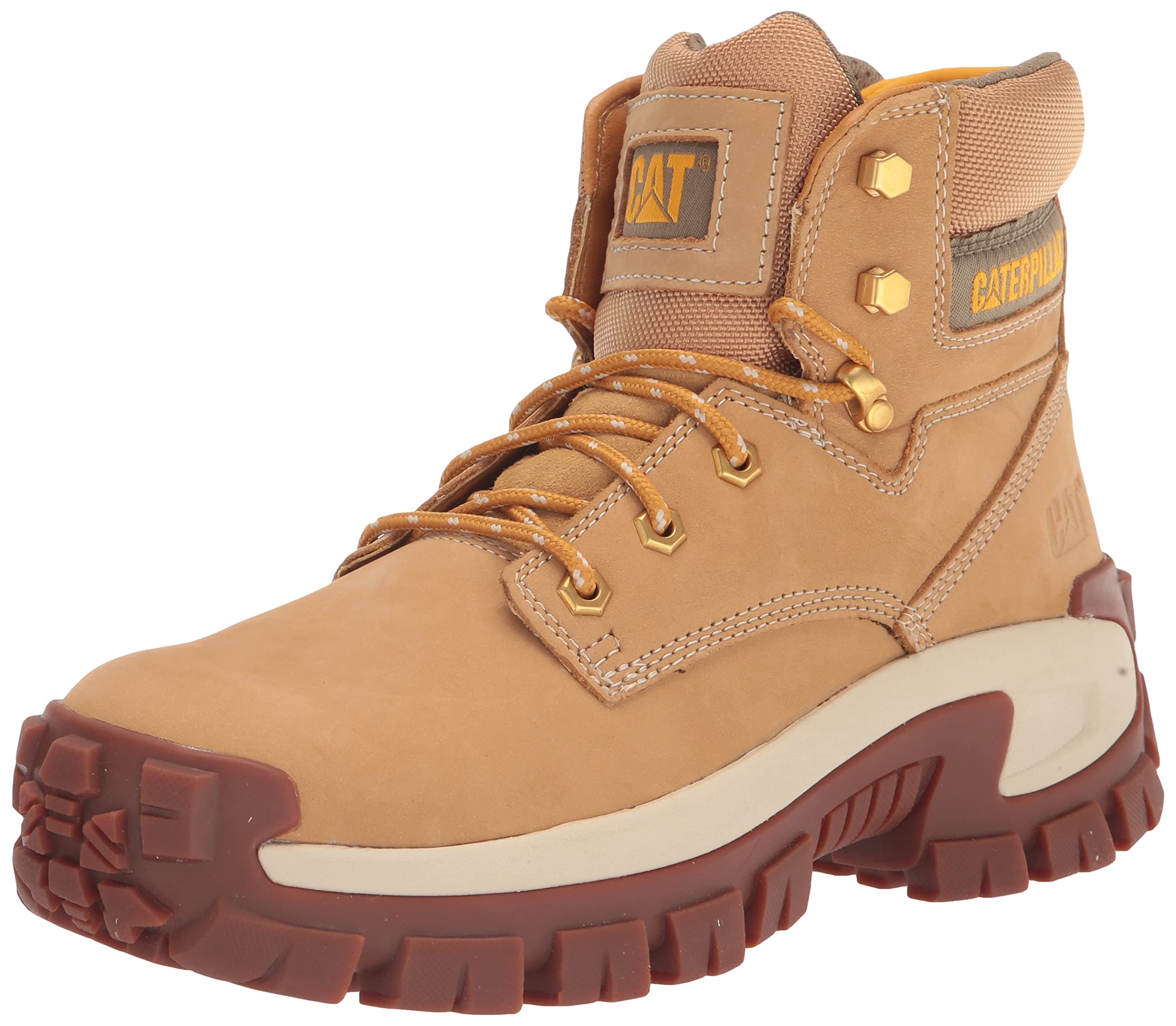 CAT Men's Invader Hi Steel Toe Construction Boot
