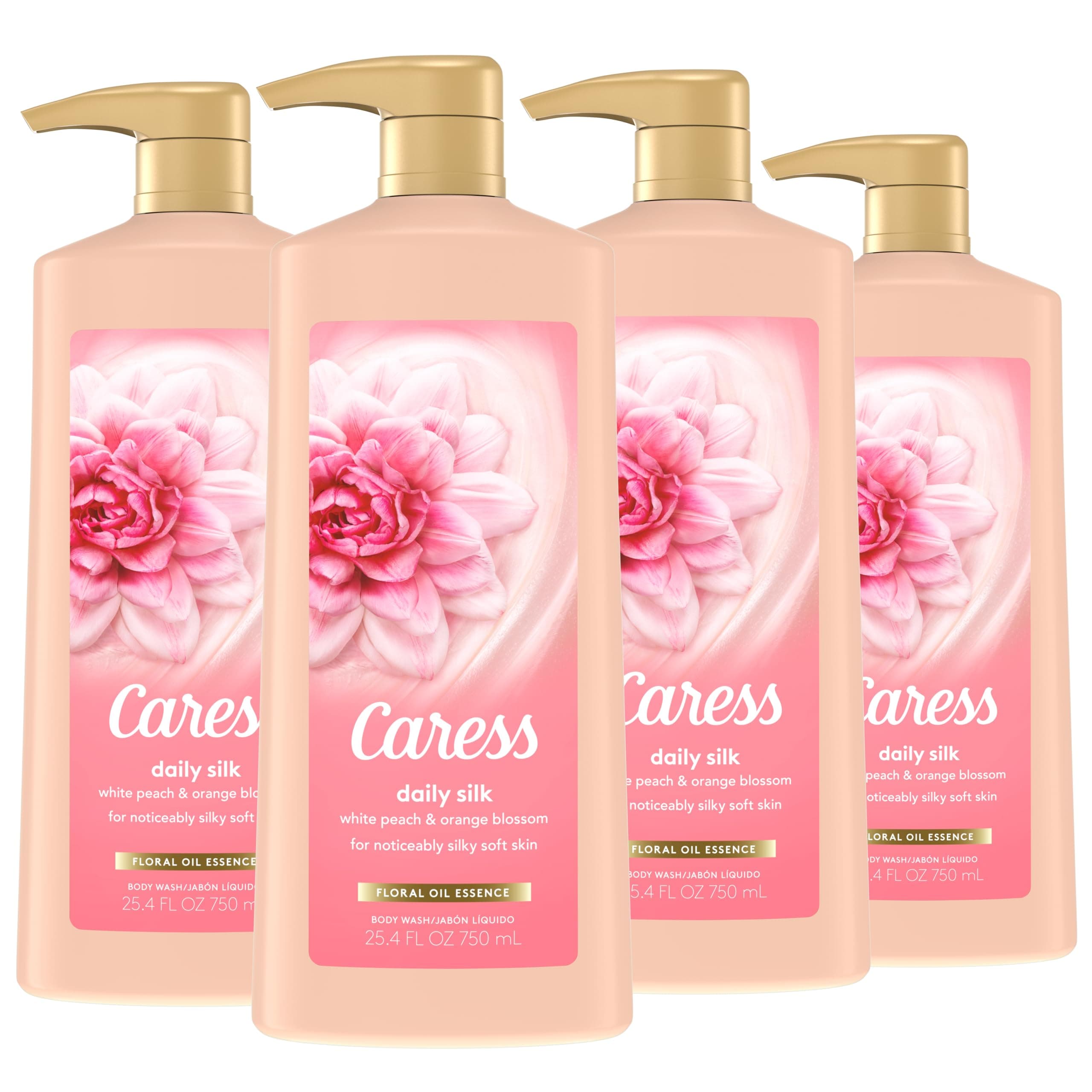 Caress Daily Silk Body Wash Pump