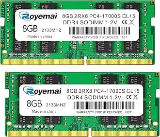 16GB DDR4 2133P PC4-17000 DDR4 2133 16GB RAM PC4 17000S 2133MHZ Sodimm 2Rx8 260-pin 1.2v 16G Memory Upgrade for Laptop