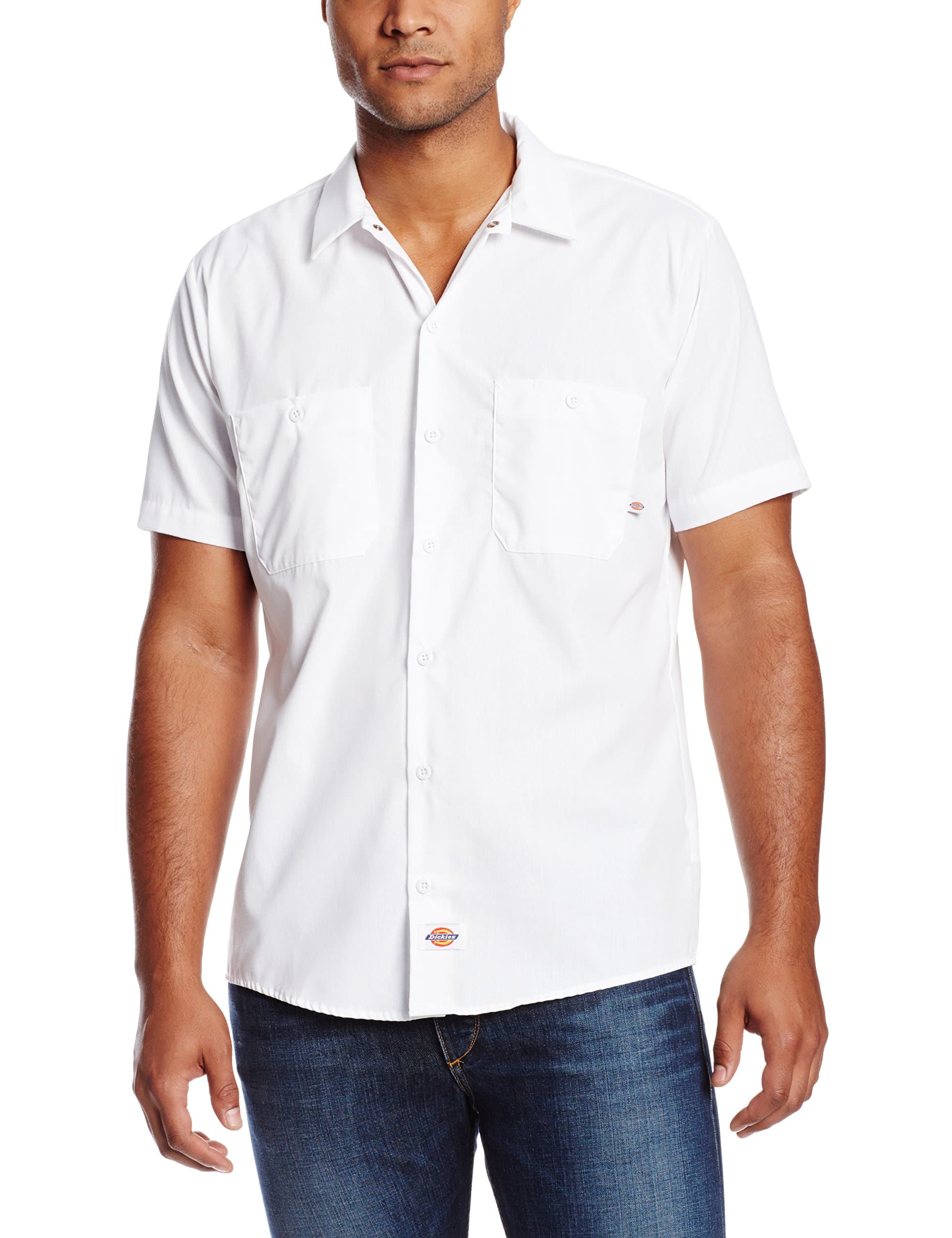 Dickies Men's Short Sleeve Industrial Work Shirt