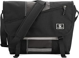 OIWAS Messenger Bag for Men, 15.6 Inch Laptop Satchel Bag Men Crossbody Shoulder Bags Briefcase Computer Bag Large Work Travel College Black