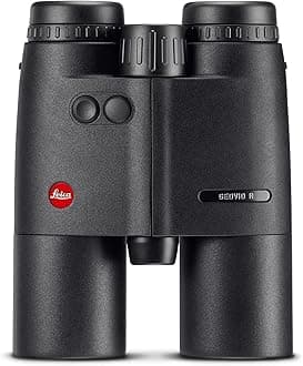 LeicaGeovid R Gen 2022 Compact Lightweight Hunting Bird Watching Rangefinder Binoculars with Carrying Strap Incuded