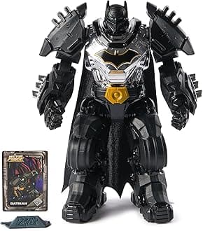 DC Comics, Metal Force Batman Action Figure, 30-cm Extra Large Super Hero Collectible Kids’ Toys for Boys and Girls Aged 4+