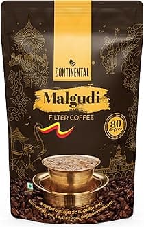 - Filter Coffee Powder | 500gm Pouch | 80% Coffee - 20% Chicory | Traditional South Indian | Roasted Ground| Smooth Flavour and Rich Aroma |