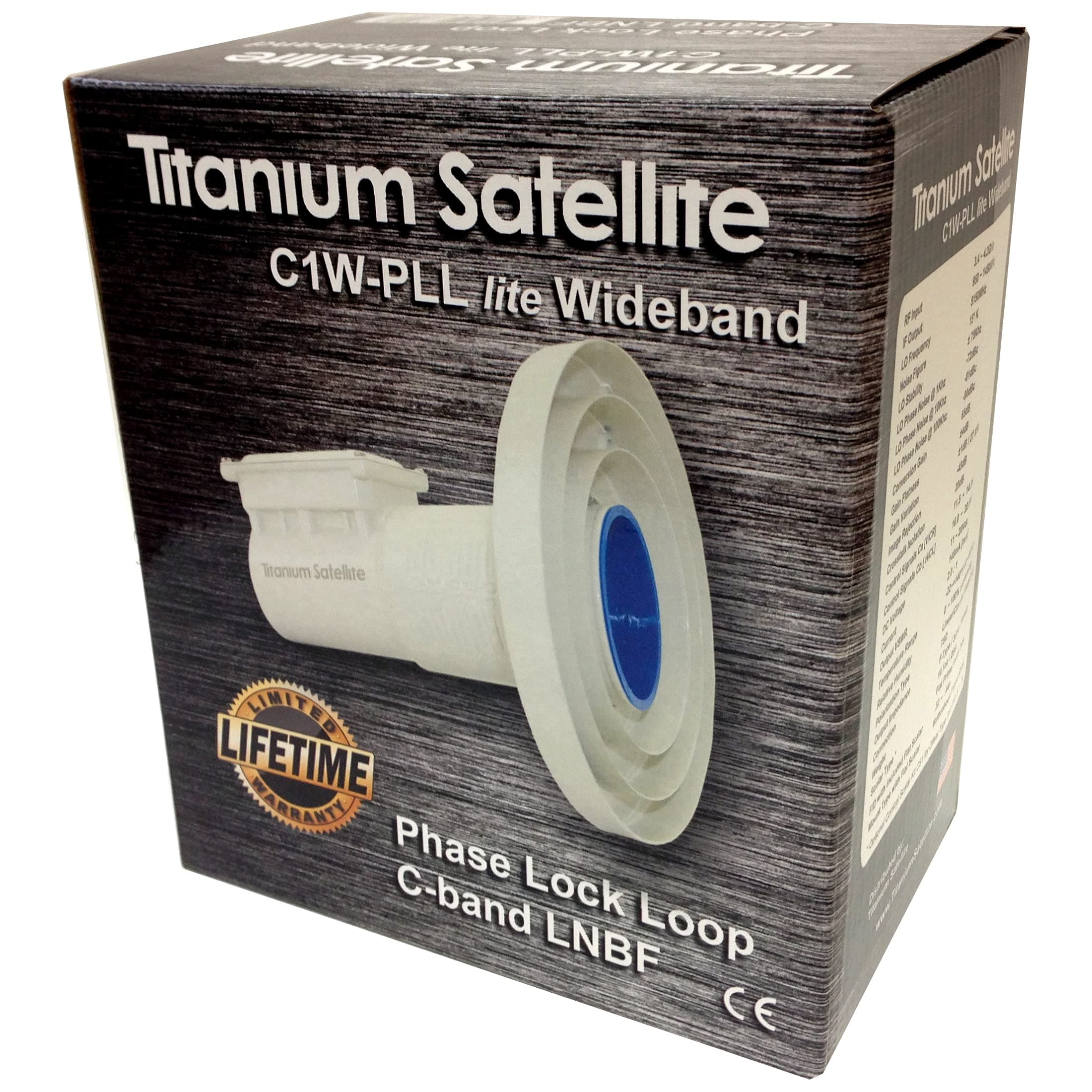 C1W-PLL lite C-band LNBF Wideband - Phase Lock Loop C1-PLL