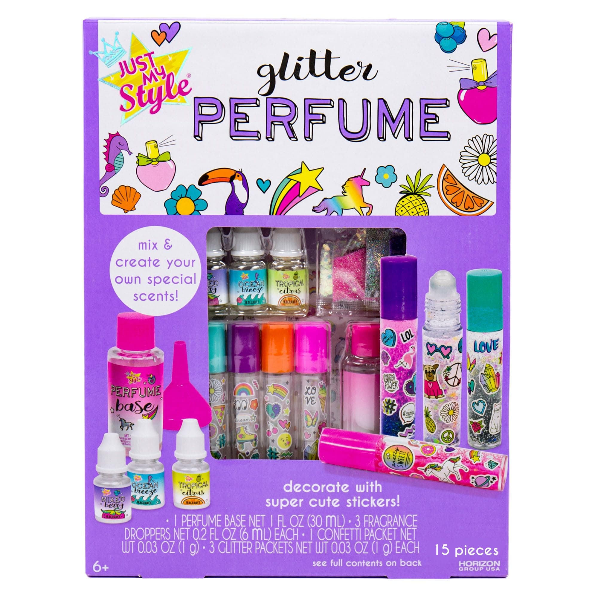 Just My Style Glitter Roller Perfume by Horizon Group USA