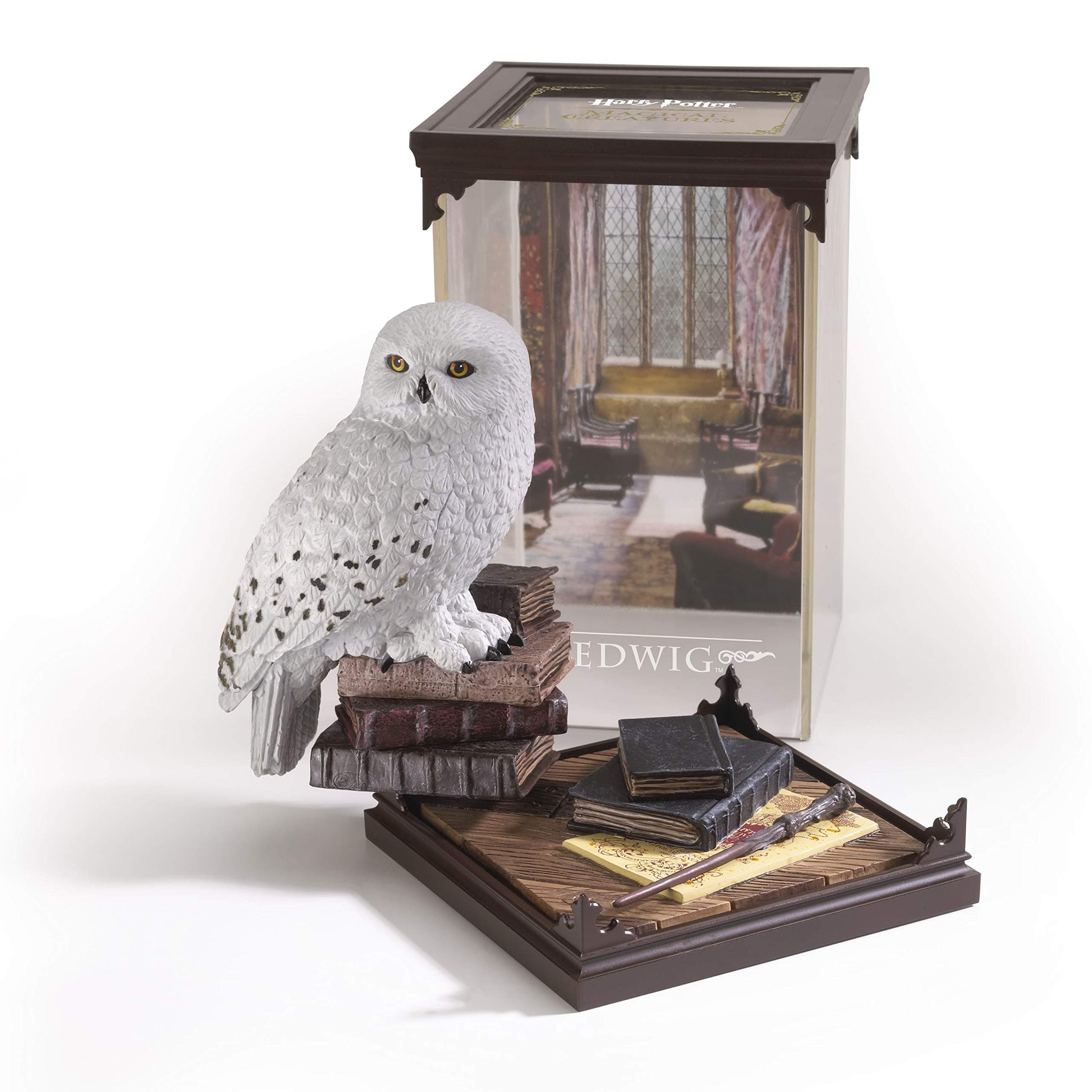 The Noble Collection Harry Potter Magical Creatures: No.1 Hedwig Owl Figurine - White
