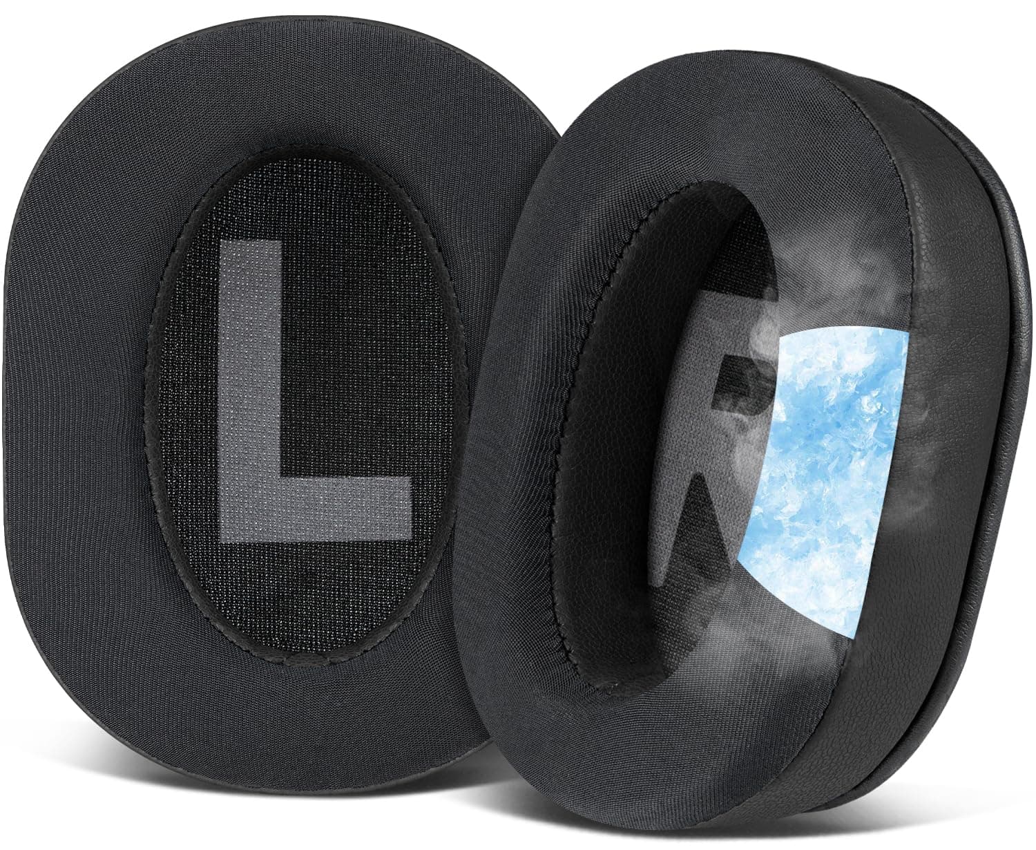 Cooling Gel Earpads Cushions Replacement for Logitech G Pro, G Pro X, G Prox 2, G Pro X SE Headphones, Ear Pads with Noise Isolation Foam, Added Thickness - Black
