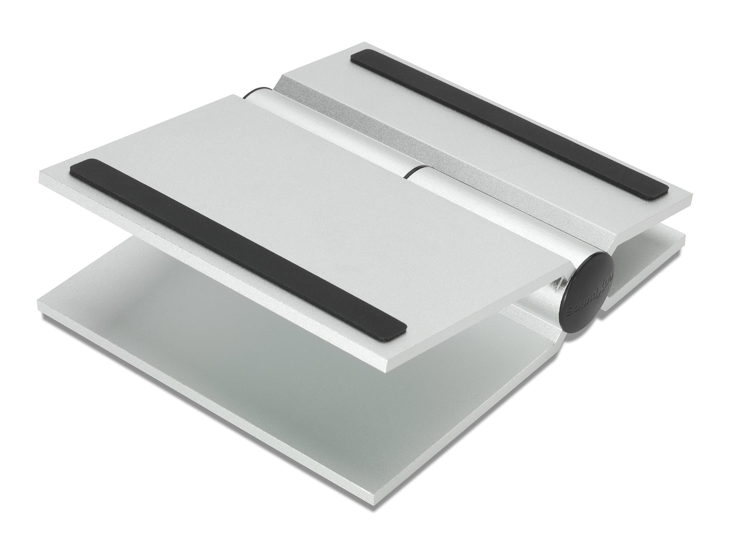 SoundXtra Small Universal Desk Stand for Speaker - Aluminium (Pack of 2)