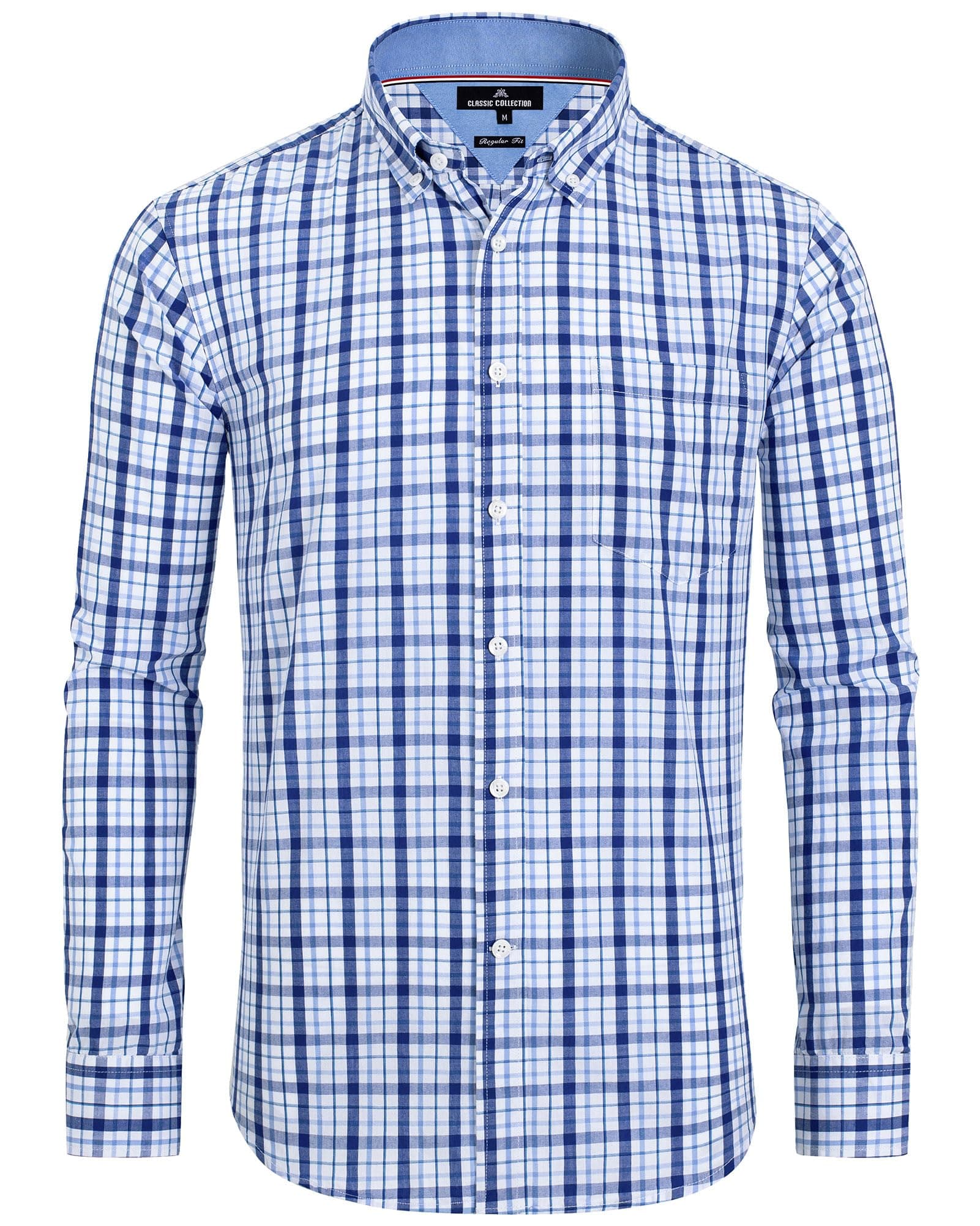 Alimens & Gentle Men's Classic Button Down Shirt