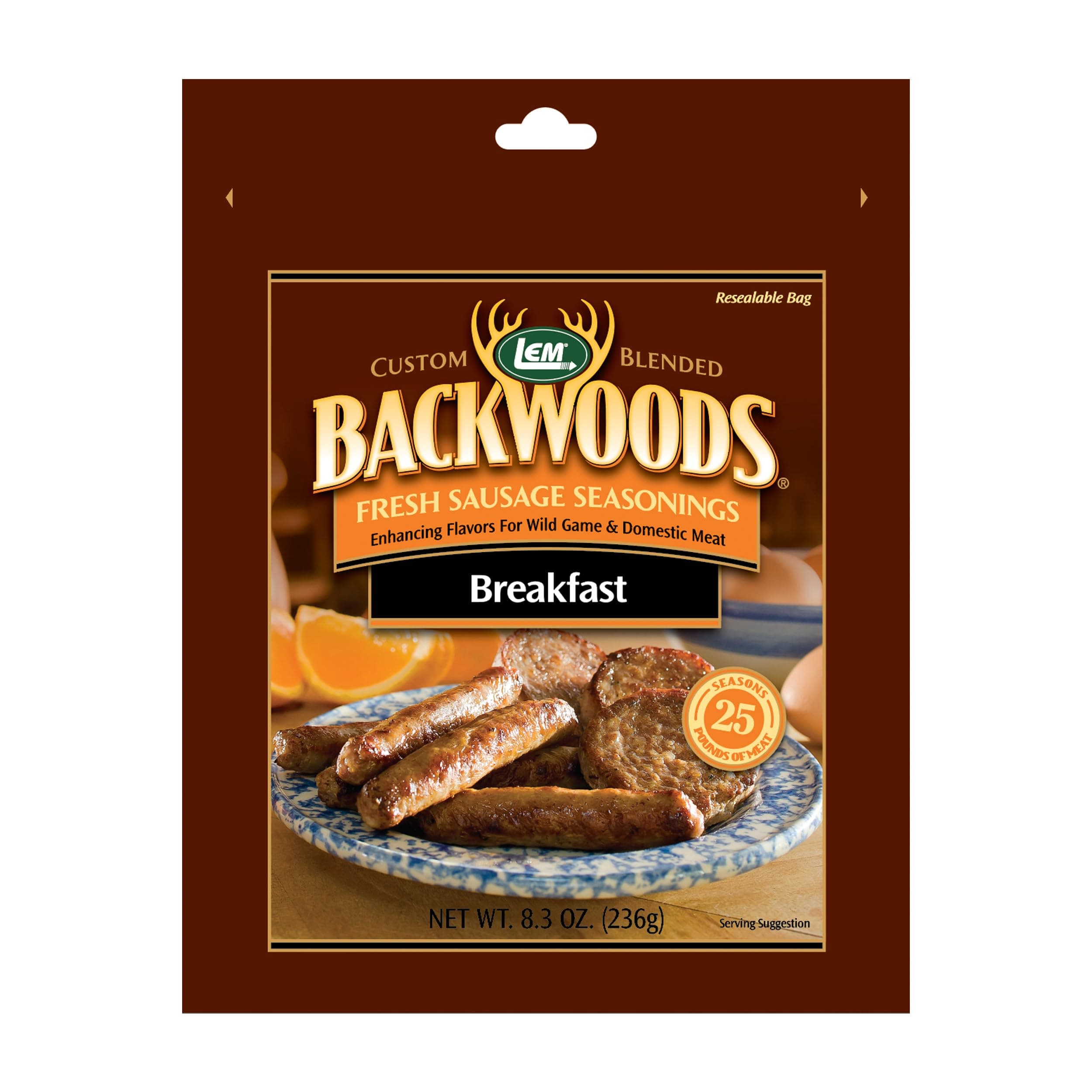 LEM Backwoods Breakfast Fresh Sausage Seasoning