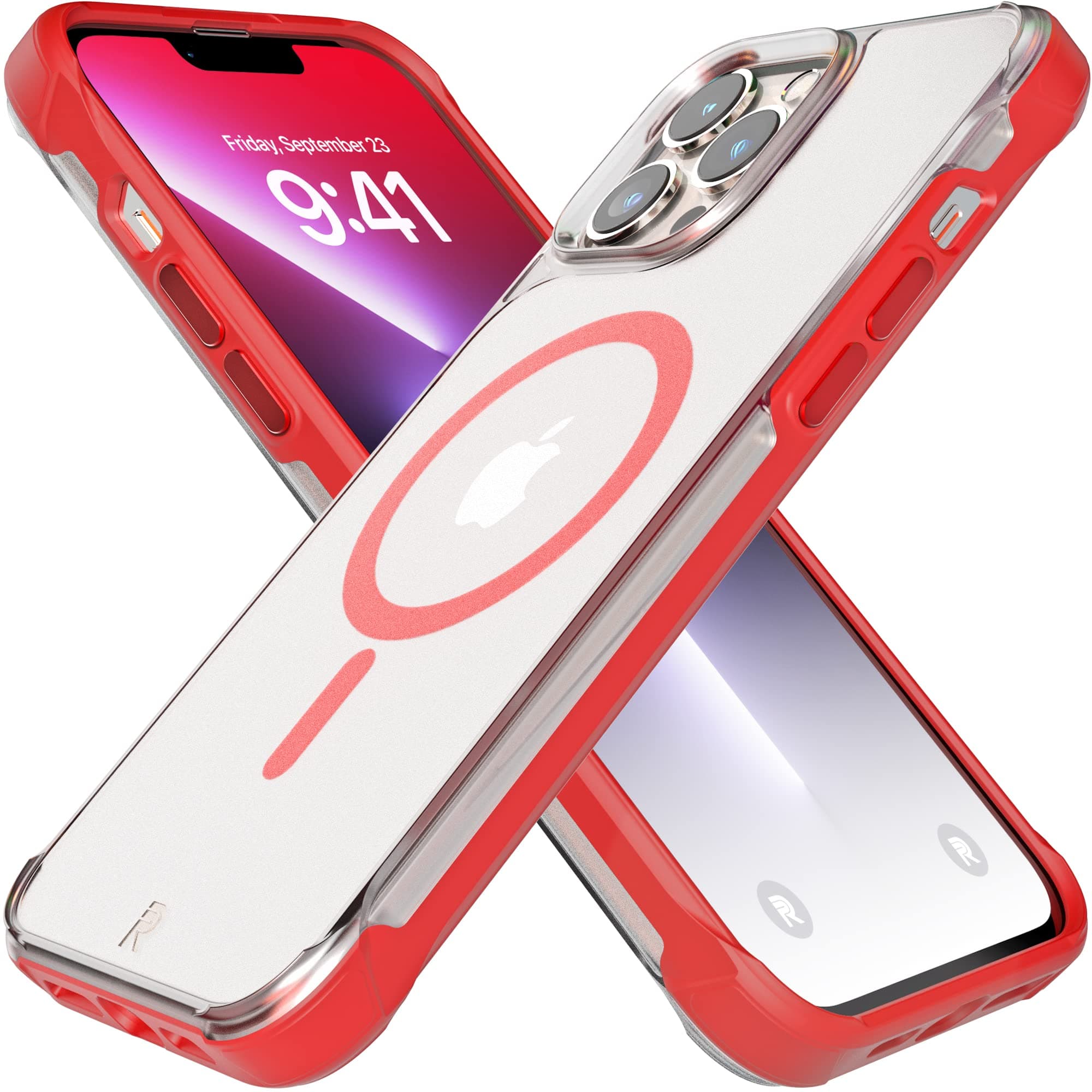 Frosted Series Gen-3 (13 Pro Max) (Red, Limited Edition)